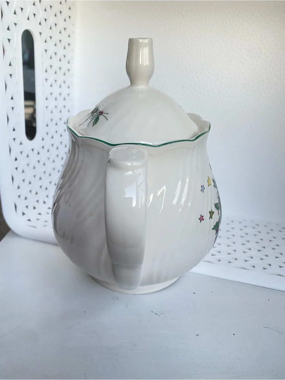 1940 Nikko Japan Collection Holiday Vintage XL Tea Pot NEW